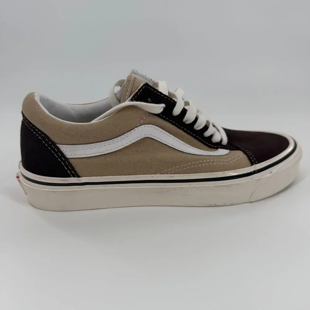 Vans Old Skool 36 DX Anaheim Factory OG Chocolate Khaki 7.5 VN0A38G2TPU